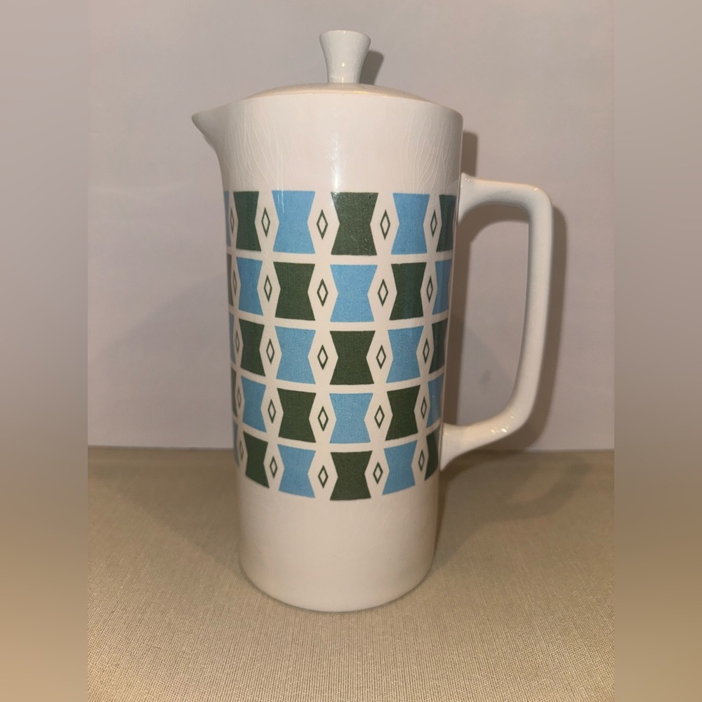 Vintage Harmony House MALIBU Ironstone Coffee Teapot Server Pitcher 4278 Japan